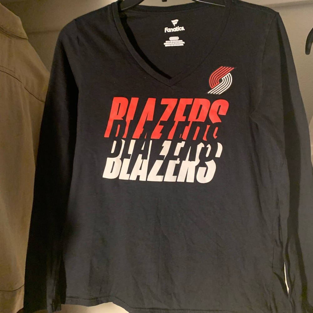 Fanatics Portland Trail Blazers Long Sleeve Shirt